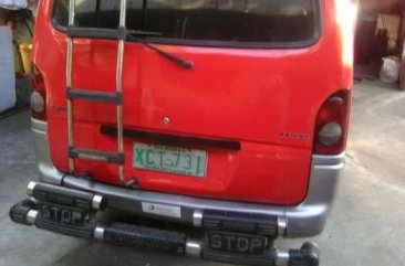 Hyundai Grace Singkit 2002 Red Van For Sale 