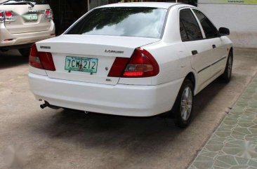 Mitsubishi Lancer 1997 Manual White For Sale 