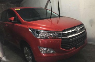 2017 Toyota Innova 2.8E diesel manual