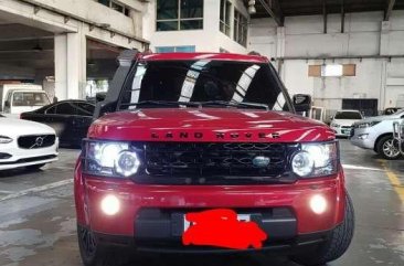 Land Rover Discovery lr4 Red SUV For Sale 