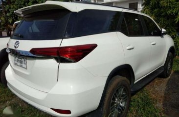 2017 Toyota Fortuner 2.4G 4x2 diesel automatic newlook WHITE