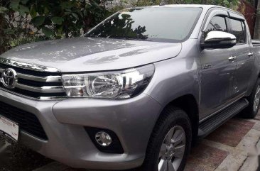 2016 Toyota Hilux 2.4G Automatic Diesel Silver Metallic 8tkms