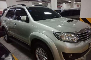 Toyota Fortuner V AT 2015 acquired​ For sale 