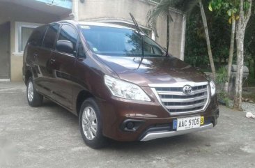 Toyota Innova E 2015 DIESEL alt montero fortuner adventure grandia v g