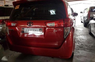 2017 Toyota Innova J Diesel Red For Sale 