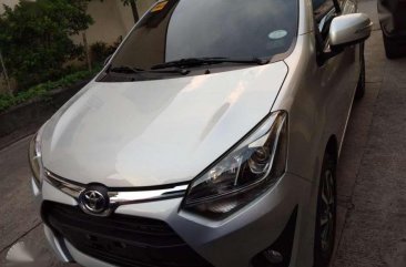2018 Toyota Wigo 1.0G Automatic Silver For Sale 