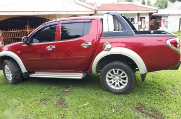 Mitsubishi Strada 4x4 2009 Red For Sale 