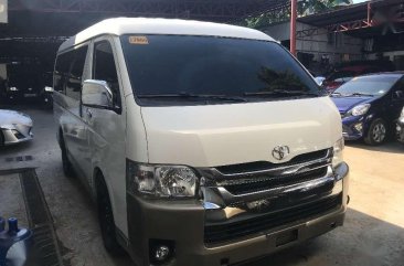 2016 Toyota Hiace GL Grandia 3.0L Manual White Ltd Stock