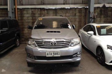 2015 Toyota Fortuner G 4x2 2.5 At Dsl For Sale 