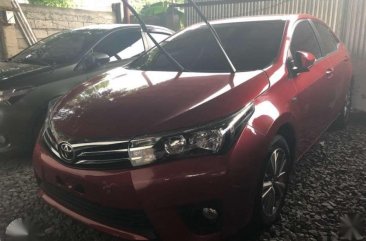 2017 Toyota Altis 1.6 G Red Manual Transmission