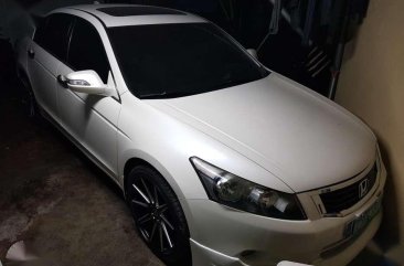 Honda Accord 3.5L V6 2008 White For Sale 