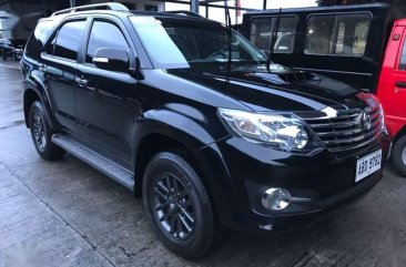 Toyota Fortuner G 2015 VNT AT Diesel Black For Sale 