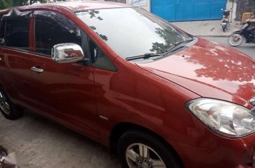 Toyota Innova E 2007 Manual Red For Sale 