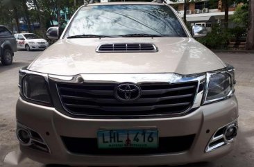 Toyota Hilux G 2014 model 4x2 manual davao accesories all power loaded