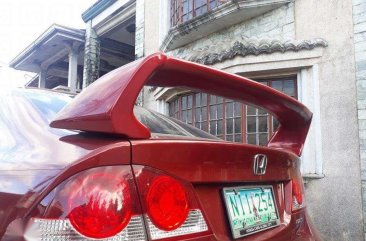 Honda Civic FD 1.8S 2008 Sedan Red For Sale 