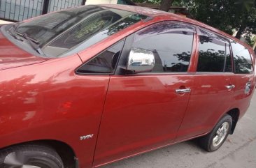 Toyota Innova E 2007 Manual Red For Sale 