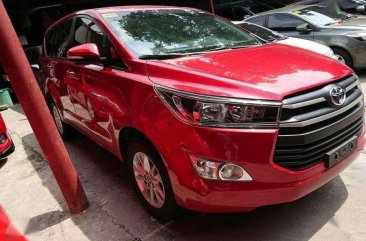 2017 Toyota Innova 2.8E Manual Diesel Red Mica 9tkms