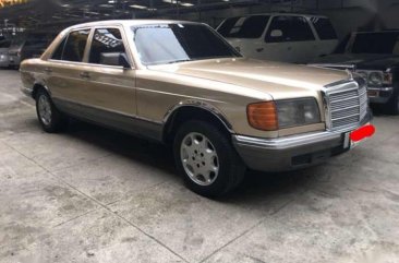 1992 Mercedes Benz S-Class gas at