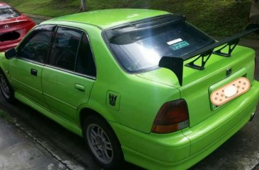 Honda City 1998 Green Top of the Line For Sale 