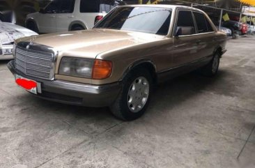 1992 Mercedes Benz S-Class gas at