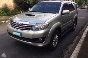 2013 Toyota Fortuner G Diesel AT 4x2 Low Mileage