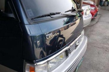 Nissan Urvan Escapade 2012 Black Van For Sale 