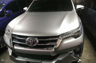 2017 Toyota Fortuner 2.4V 4x2 automatic diesel newlook SILVER