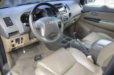 2012 Toyota Fortuner Gray SUV For Sale 