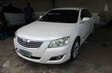 2007 Toyota Camry White Top of the Line For Sale 