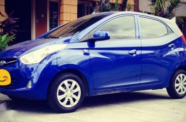 Hyundai Eon GLS 2014 Blue Hatchback For Sale 