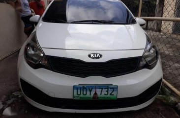 2012 Kia Rio LX Manual White For Sale 