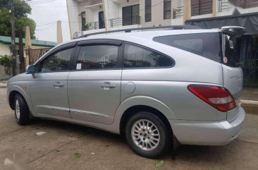 Ssangyong Stavic 2007 Diesel Silver For Sale 