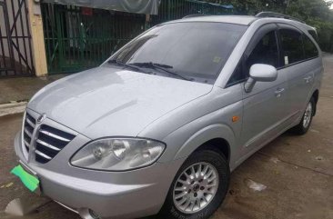 Ssangyong Stavic 2007 Diesel Silver For Sale 