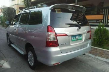 Toyota Innova E 2014 MT SIlver For Sale 