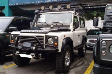 2008 Land Rover Defender White For Sale 