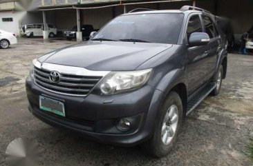 2012 Toyota Fortuner Gray SUV For Sale 