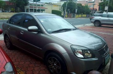 2010 Kia Rio Automatic Beige Sedan For Sale 