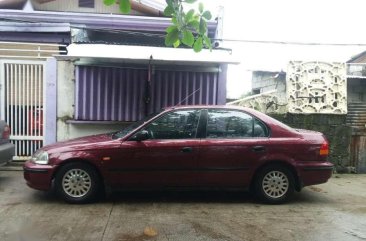 Fresh Honda Civic Lxi 1996 AT Red For Sale 