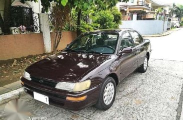 Toyota Corolla Bigbody XE 1993 Red For Sale 