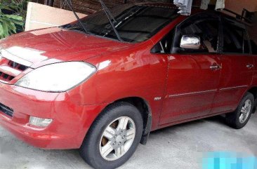 Toyota Innova 2005 G Gas Red SUV For Sale 