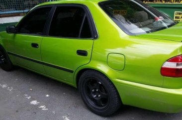 Toyota Corolla GLI 1998 Green Sedan For Sale 