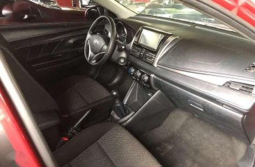 2017 Toyota Vios 1.3 E Dual VVTI Manual Red Gas