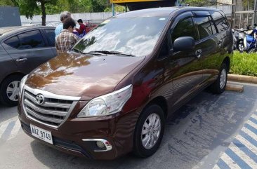 2015 Toyota Innova E 2.5L Manual Tranny