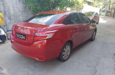 Toyota Vios E 2016 Automatic Red For Sale 