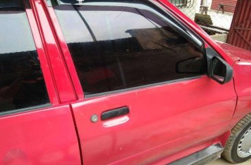 1995 Kia Pride CD5 Hatchback Red For Sale 