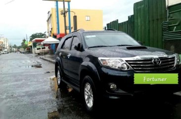 Toyota Fortuner 2014 Manual Black For Sale 