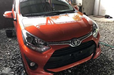 2017 Toyota Wigo 1.0 G Automatic Newlook Orange