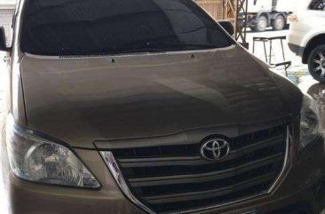 Toyota Innova E 2013 Manual Brown For Sale 