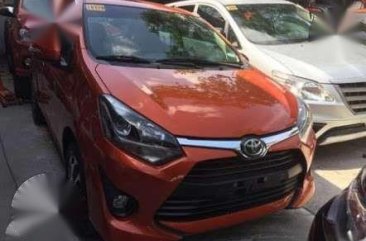 Toyota Wigo 1.0G 2017 Newlook Orange Metallic 3tkms