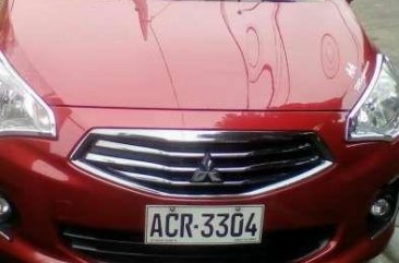 Mitsubishi Mirage G4 Sedan Red For Sale 